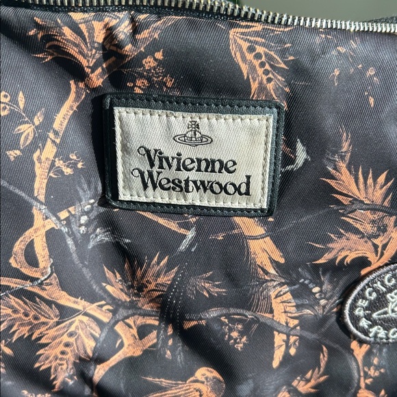 Vivienne Westwood Black and Copper-toned Vegan Crossbody Bag - Picture 5 of 11